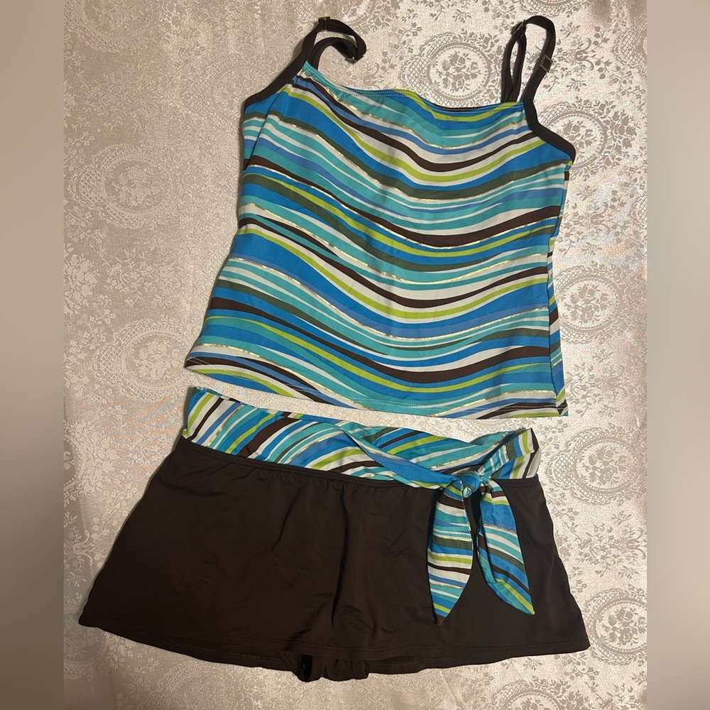 La Blanca Tankini Swimsuit Set